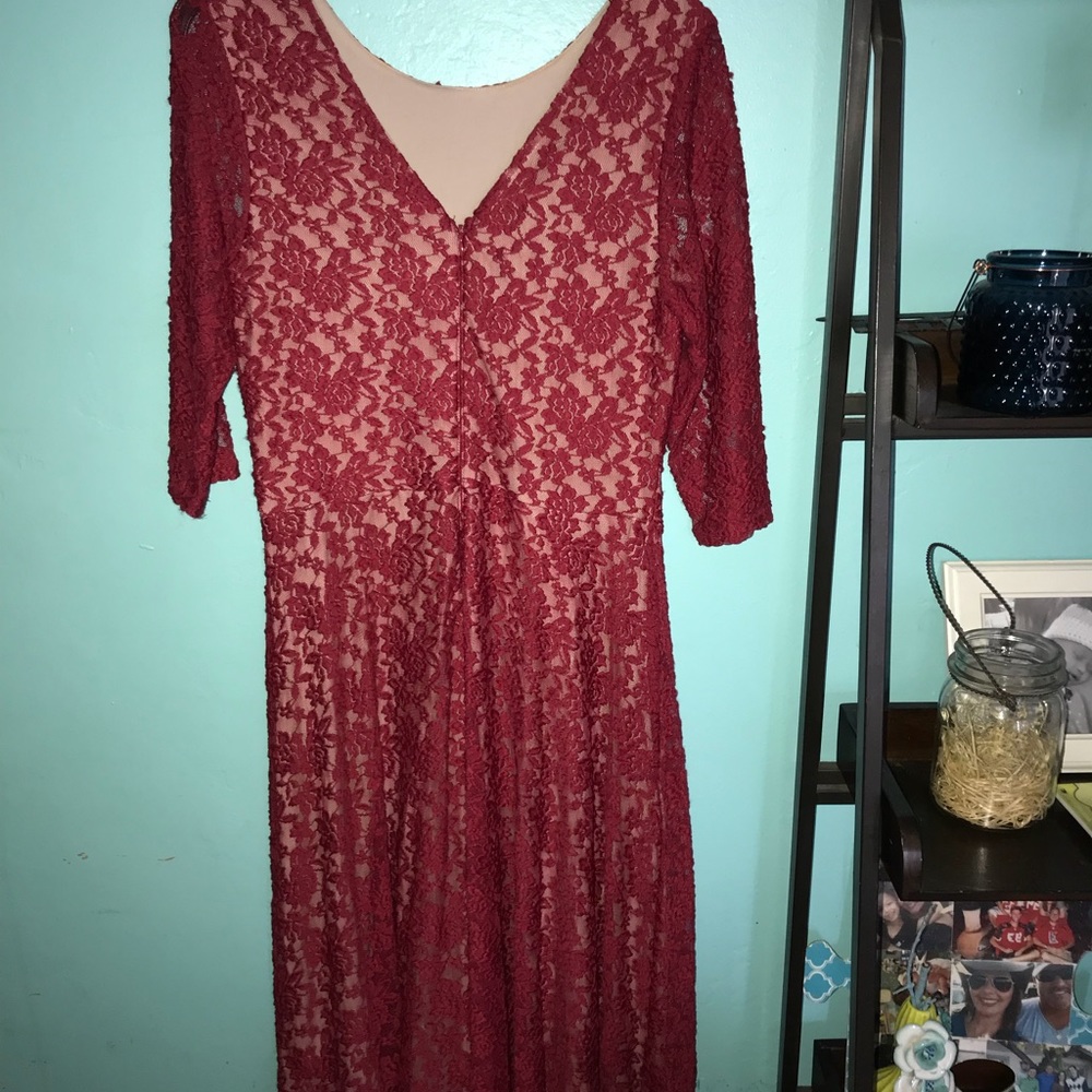 Pretty red dress